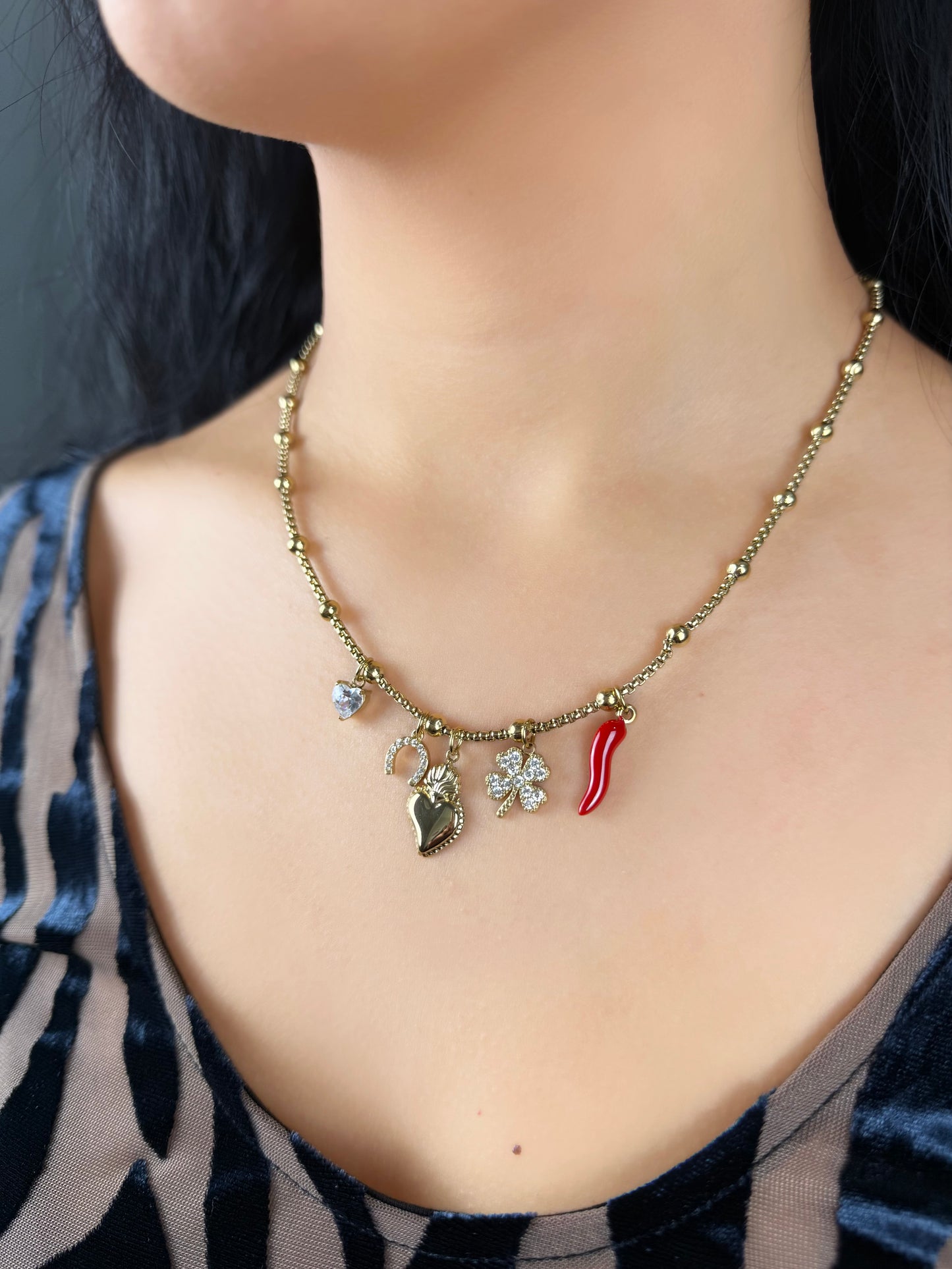 COLLANA LUCKY ORO