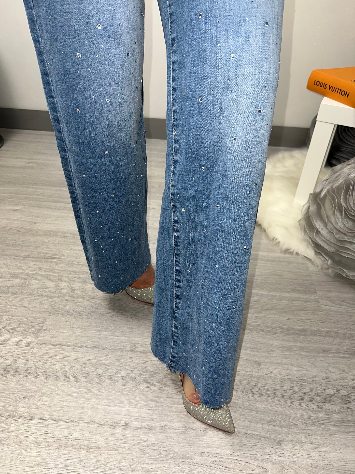 JEANS STRASS