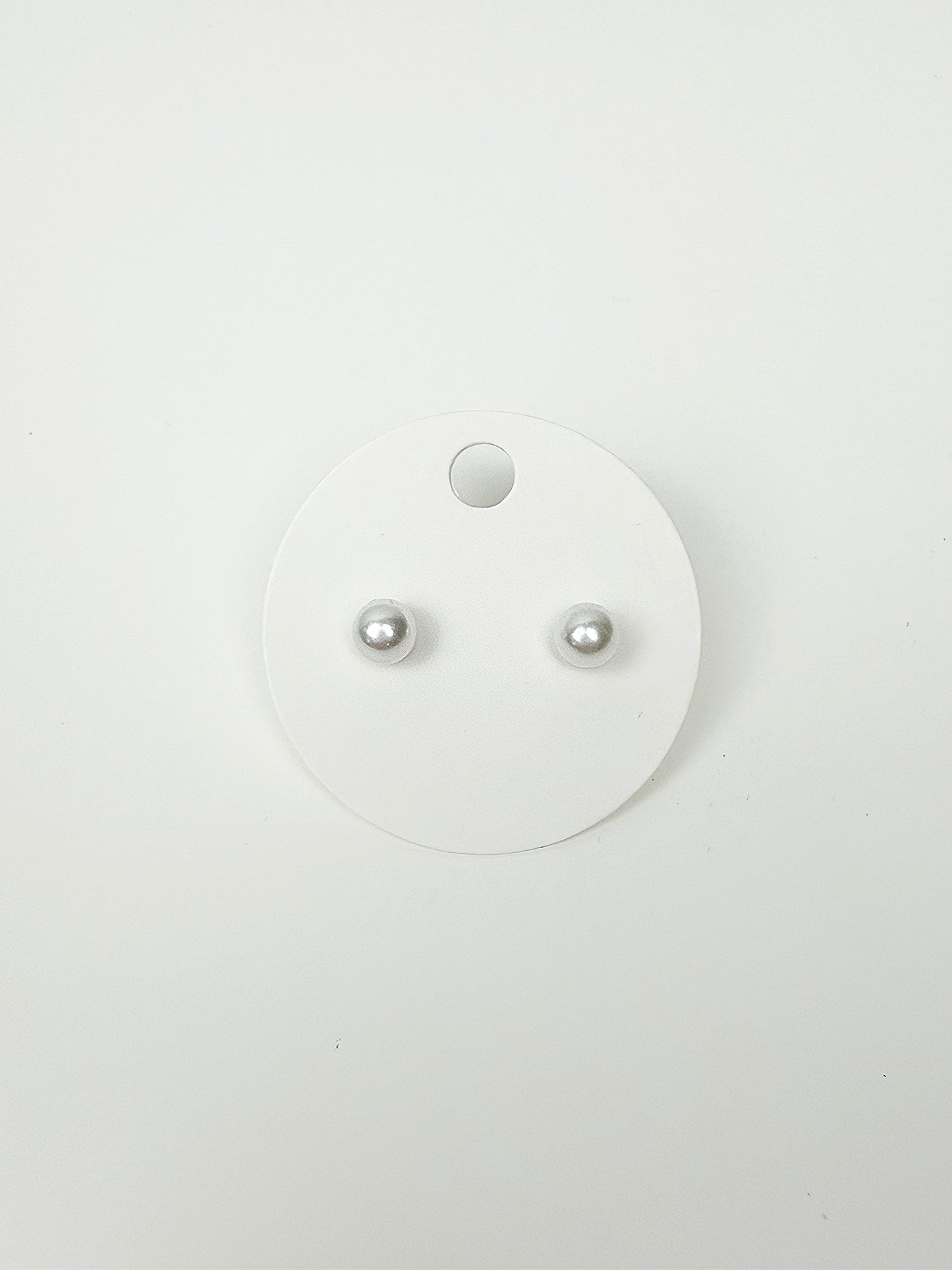 ORECCHINI PERLA BIANCA SMALL