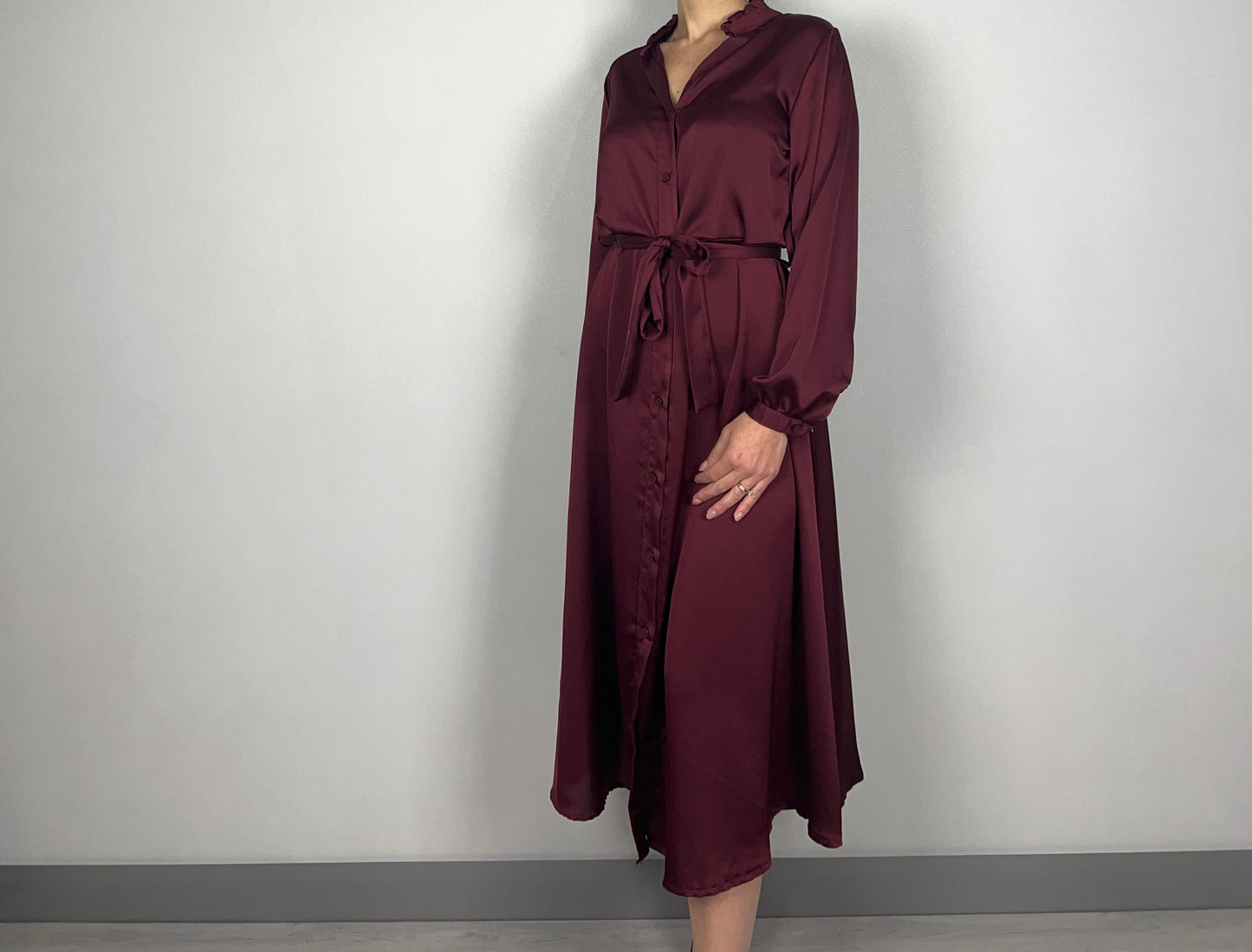 ABITO CANDY BORDEAUX