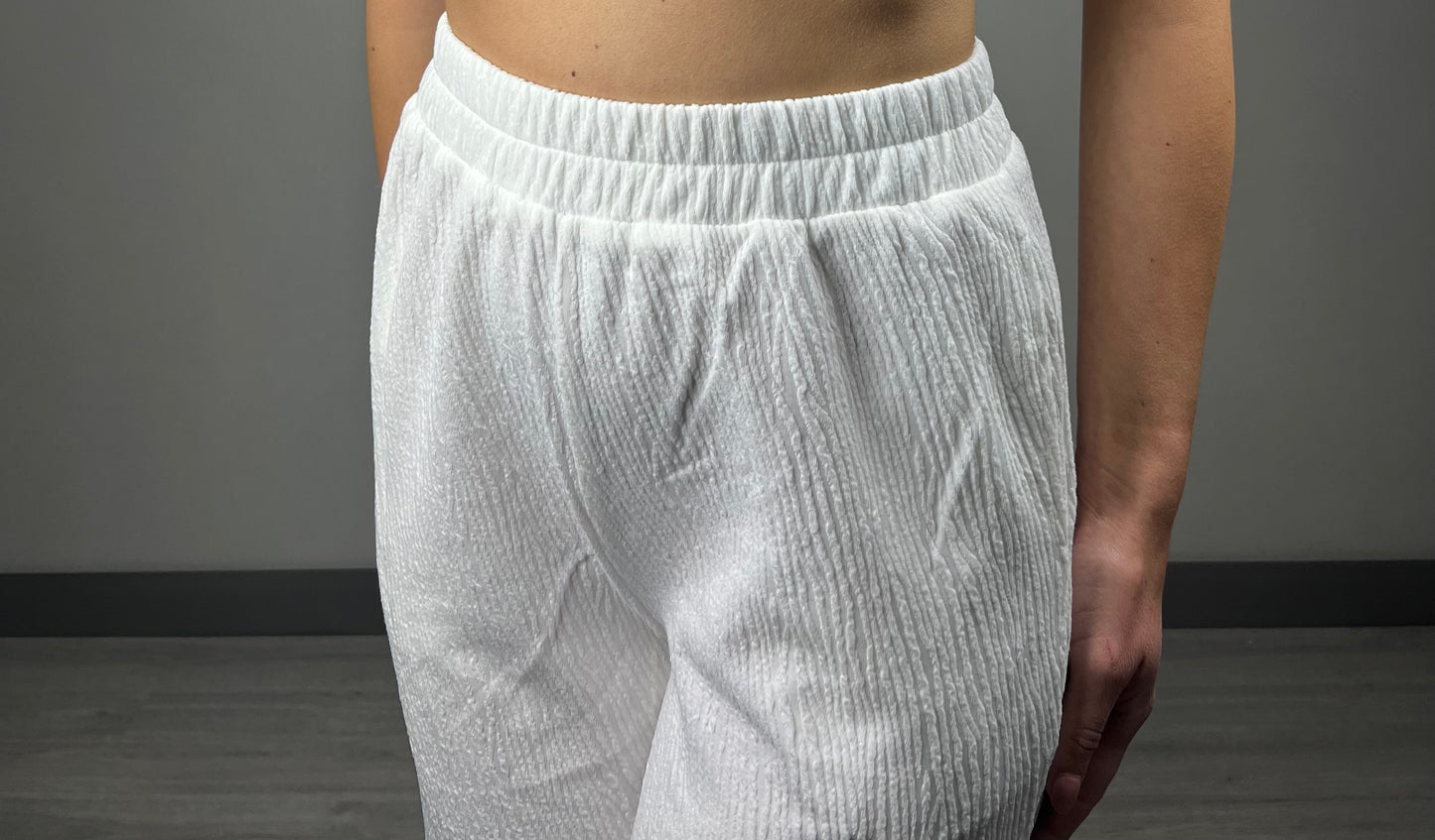 PANTALONE LONDON BIANCO