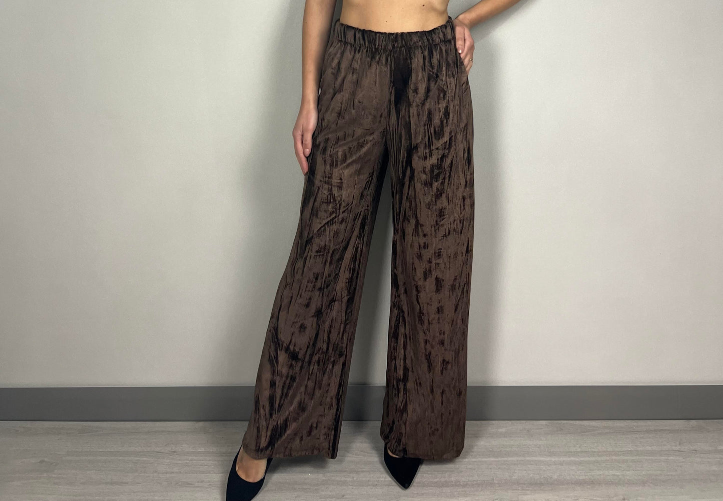 PANTALONE SALLY MARRONE