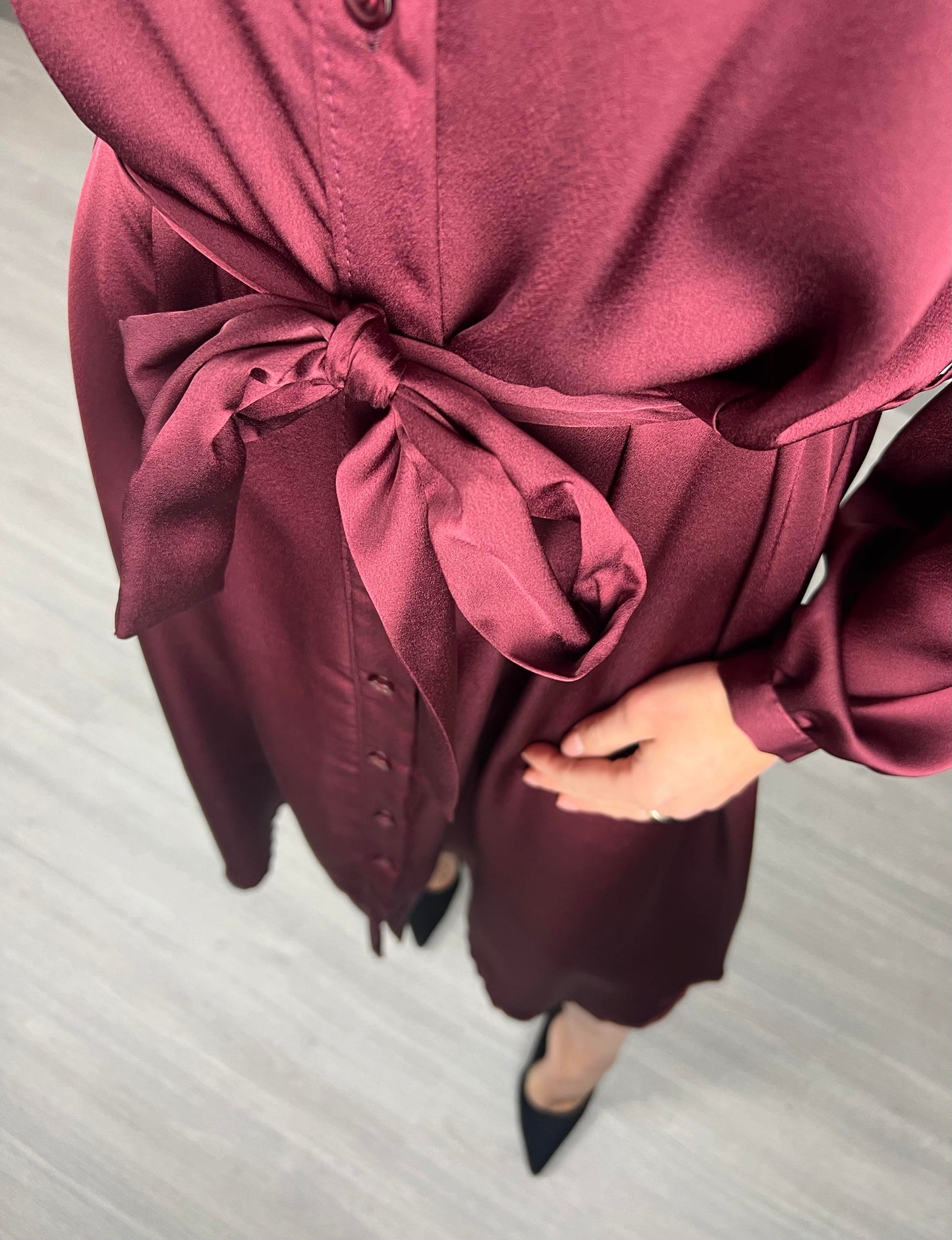 ABITO CANDY BORDEAUX