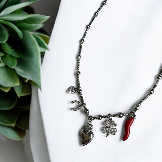 COLLANA LUCKY ARGENTO
