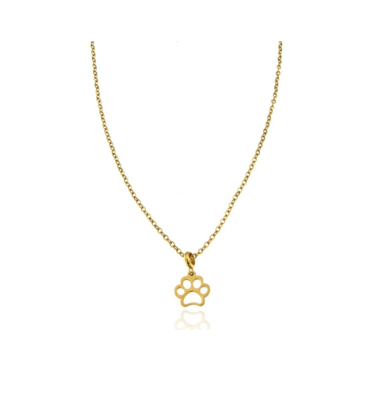 COLLANA ZAMPA CON PENDENTE
