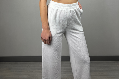PANTALONE LONDON BIANCO