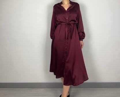 ABITO CANDY BORDEAUX