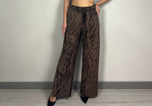 PANTALONE SALLY MARRONE